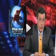 STAGE TUBE: Stephen Colbert on SPIDER-MAN